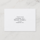 Carte de visite Sushi Bar (Dos)