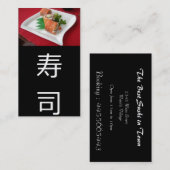 Carte De Visite Sushi  dinner (Devant / Derrière)