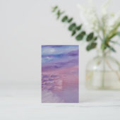 Carte De Visite Susnet Violet (Debout devant)