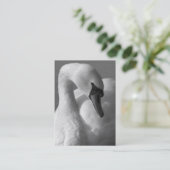 Carte De Visite Swan B&W (Debout devant)