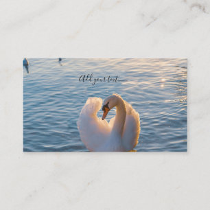 Carte De Visite Swan joli