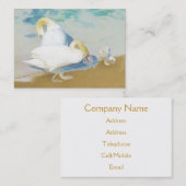 CARTE DE VISITE SWANS (Devant / Derrière)
