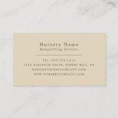 Carte De Visite Sweet Children, Babysitter, Garderie, Soins de jou (Dos)