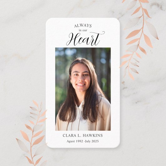 Carte De Visite Sweet Funeral Photo Sympathy 