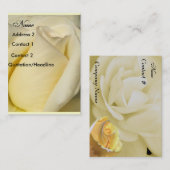 Carte De Visite Sweet_Profile Card_by Elenne Boothe (Devant / Derrière)