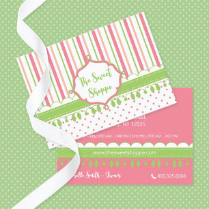 Carte De Visite Sweet Shoppe Bonbons