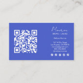 Carte De Visite Sweet Sunshine Arc-en-ciel Boho Élégante icône soc (Dos)