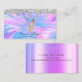 Carte De Visite Sweets Cupcake Silver Drivers Opal (Devant / Derrière)