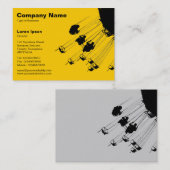 Carte De Visite Swings and Roundabouts v2 - Ambre (Devant / Derrière)