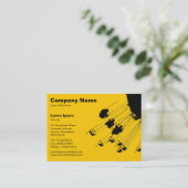 Carte De Visite Swings and Roundabouts v2 - Ambre (Debout devant)