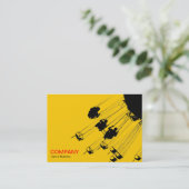 Carte De Visite Swings and Roundabouts v3 - Ambre (Debout devant)