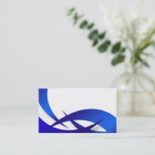 carte de visite swooshy de disposition (Debout devant)