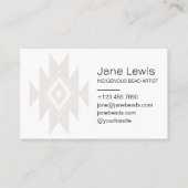 Carte De Visite Symbole amérindien Illustration Art autochtone (Devant)