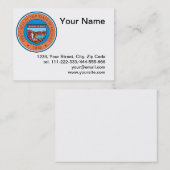 Carte De Visite Symbole Arizona (Devant / Derrière)