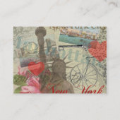 Carte De Visite Symbole d'Art de New York (Dos)