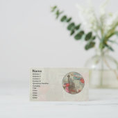 Carte De Visite Symbole d'Art de New York (Debout devant)