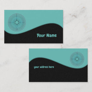 Carte De Visite Symbole de géométrie sacrée - Chartres Labyrinthe 