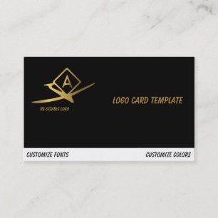 Carte De Visite Symbole de la zone de pratique de l'acrobatie aéri