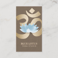 Symbole de l'OM d'or de fleur de Lotus bleu