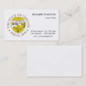 Carte De Visite Symbole de l'Oregon (Devant / Derrière)