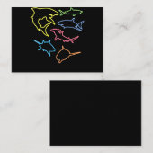 Carte De Visite Symbole de requin - Cadeaux adorés de requins mign (Devant / Derrière)