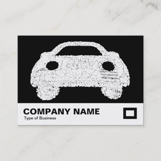 Carte De Visite Symbole de voiture (Devant)