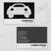 Carte De Visite Symbole de voiture (Devant / Derrière)