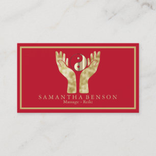 Carte De Visite Symbole de Yin Yang