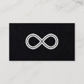 Carte De Visite Symbole d'harmonie d'infini (Dos)