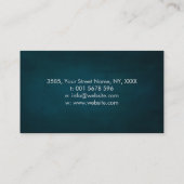 Carte De Visite Symbole d'infini argenté - Branche de l'arbre (Dos)