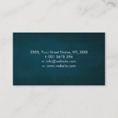 Carte De Visite Symbole d'infini - Peinture blanche contours Ca d' (Dos)