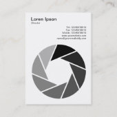 Carte De Visite Symbole d'ouverture - Tones (Dos)