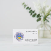 Carte De Visite Symbole du Colorado (Debout devant)