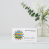 Carte De Visite Symbole du Kansas (Debout devant)