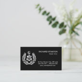 Carte De Visite Symbole franc-maçonnerie (Debout devant)