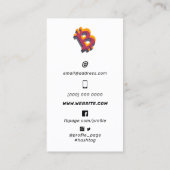 Carte De Visite Symbole Giant Bitcoin (Dos)