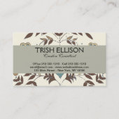 Carte De Visite SYMBOLE Hex Amish néerlandais Pennsylvanie Bird Am (Devant)