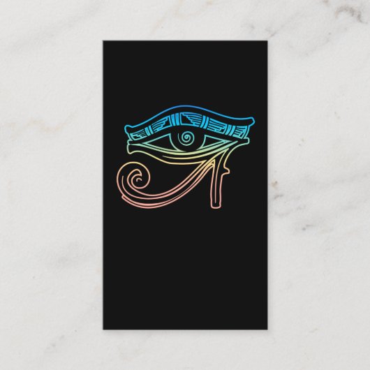 Carte De Visite Symbole Horus Eye Égypte Égypte (Devant)