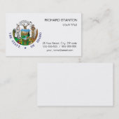 Carte De Visite Symbole Idaho (Devant / Derrière)