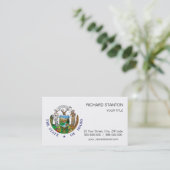 Carte De Visite Symbole Idaho (Debout devant)