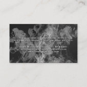 Carte De Visite SYMBOLE NOYON HOOCHA | Mur en briques et fumée (Dos)