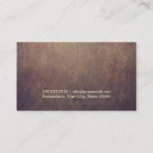 Carte De Visite Symbole Om Or Personnalisé Jayastea.com Vintage (Dos)