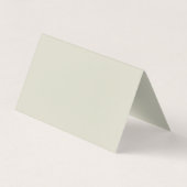 Carte De Visite Symbole psychologue affaires pliées (Dos)