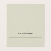 Carte De Visite Symbole psychologue affaires pliées (Intérieur déplié)