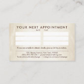 Carte De Visite Symbole Reiki des mains de guérison dans le dessin (Dos)