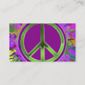 Carte De Visite SYMBOLE SUPER Super DE LA PAIX (Dos)