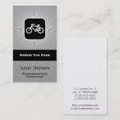 CARTE DE VISITE SYMBOLE VÉLO (Devant / Derrière)