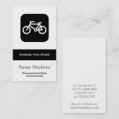 CARTE DE VISITE SYMBOLE VÉLO (Devant / Derrière)