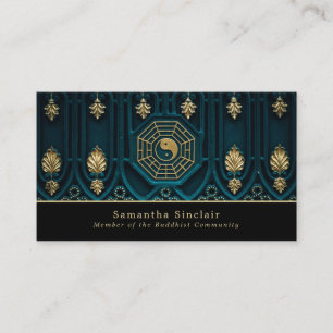 Carte De Visite Symbole Yin & Yang, bouddhisme, bouddhisme