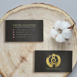 Carte De Visite Symbole ZEN de la méditation Yoga de la calligraph